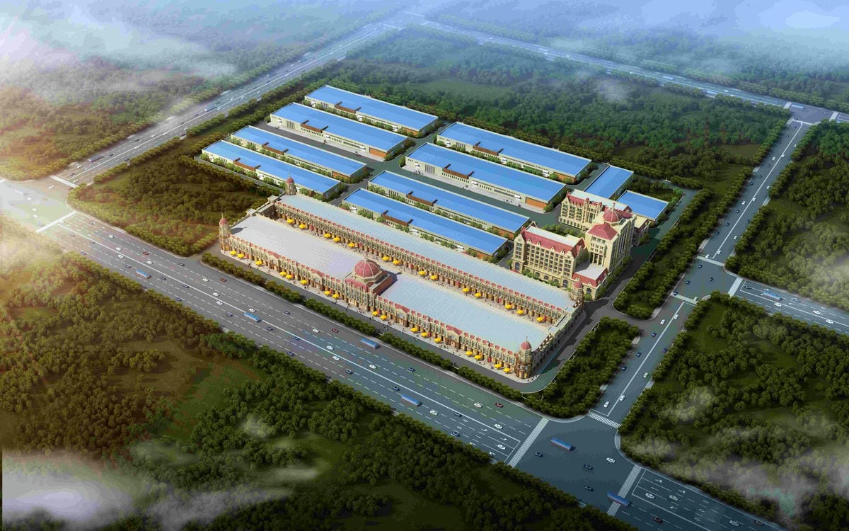 滿洲里鳥(niǎo)瞰圖(1)